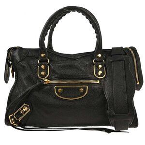 Balenciaga Black City Small Handbag 432831･1000･T･528147 115874